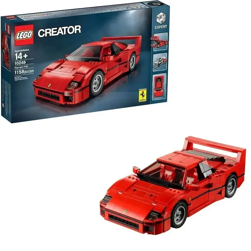 Lego Ferrari F40 Model 10248 Van Creator Expert 1