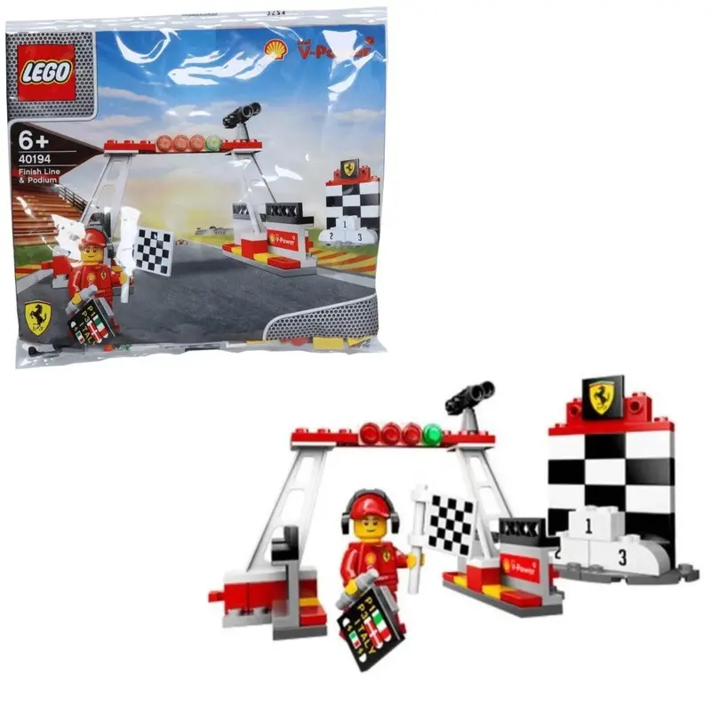 Lego Finish Line & Podium 40194 Racers 1