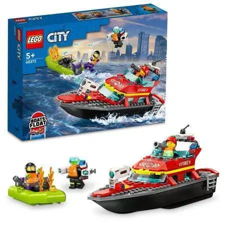 Lego Fire Rescue Boat 60373 City 1