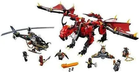 Lego Firstborn Draak Wordt Aangevallen 70653 Ninjago 1