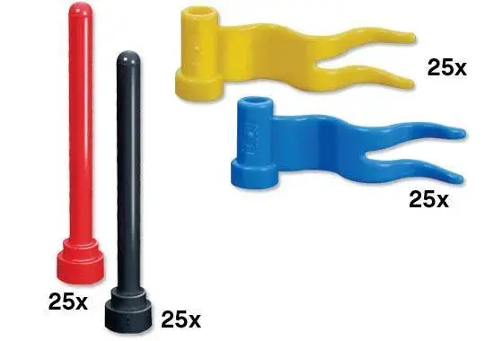 Lego Flags And Posts F6316 Bulk Bricks 1