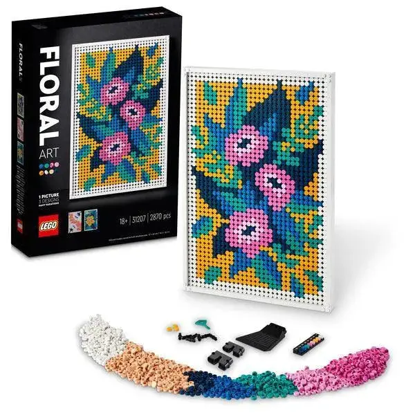 Lego Floral Art 31207 Art 1