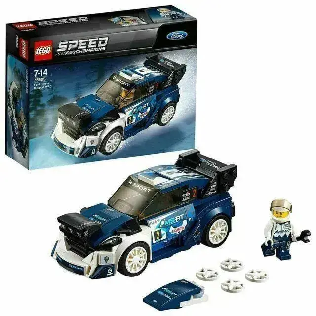 Lego Ford Fiesta M-Sport Wrc 75885 Speedchampions 1