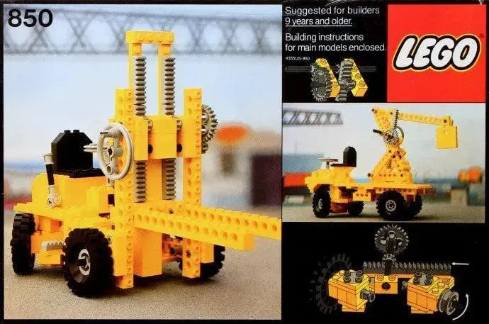 Lego Fork-Lift Truck 850 Technic 1