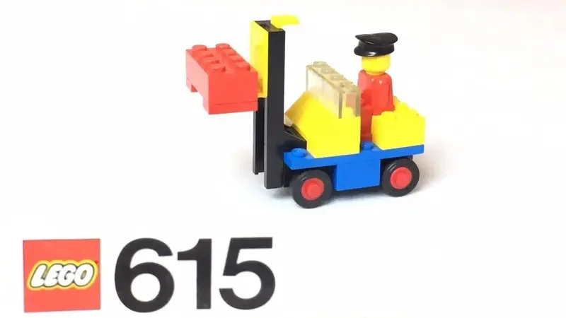 Lego Forklift 615 Legoland 1
