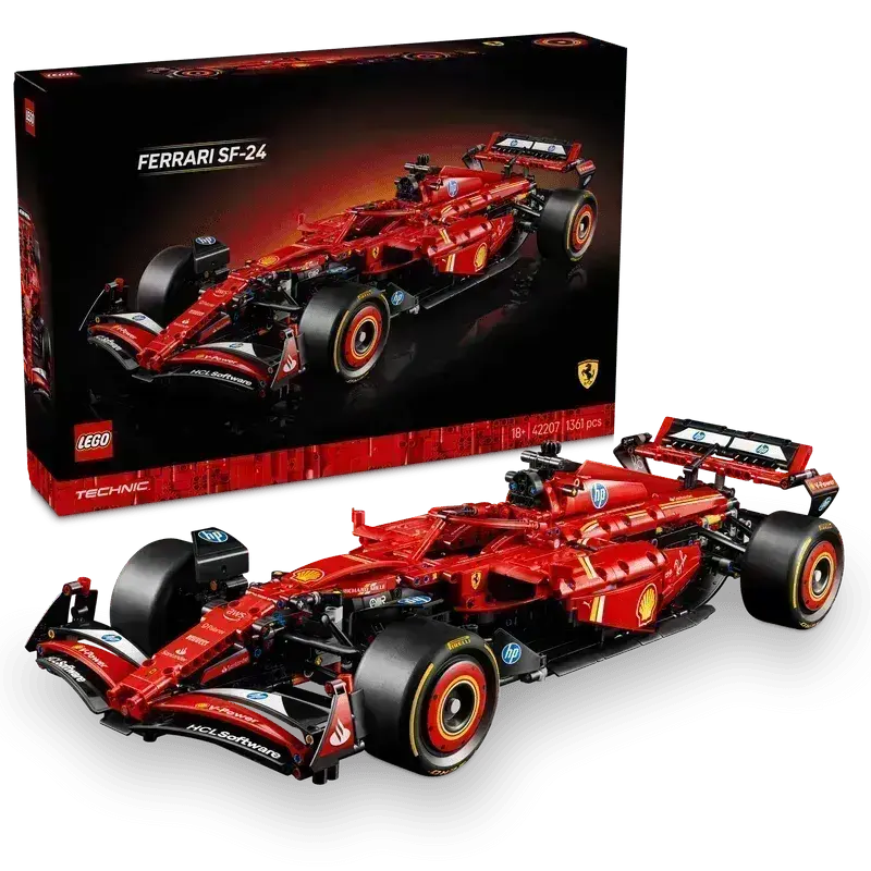 Lego Formule 1 Auto 42207 Ferrari Sf24 Technic 1