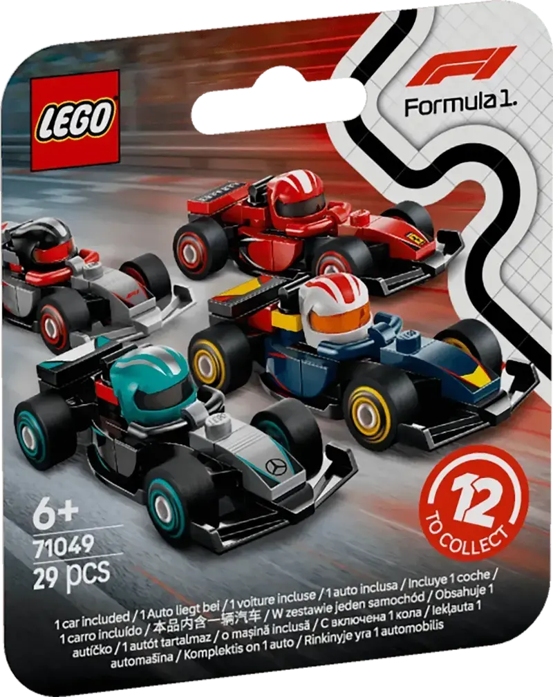 Lego Formule 1 Coureurs Met Hun Auto 71049-10 "Haas" Minifiguren (1 Stuk) 2