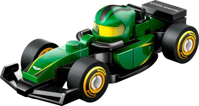 Lego Formule 1 Coureurs Met Hun Auto "Aston Martin" 71049-5 Minifiguren (1 Stuk) 1