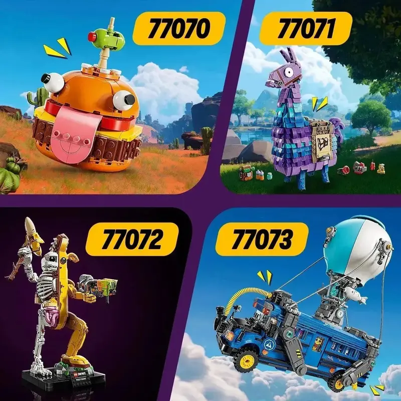 Lego Fortnite Combideal 1: 77070, 77071, 77072 & 77073 1