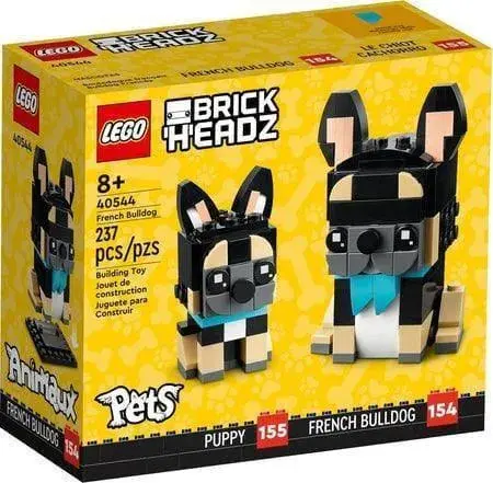 Lego Franse Buldog 40544 Brickheadz 2