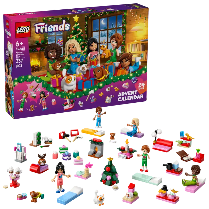 Lego Friends Adventskalender 2025 42668 Friends (Pre-Order: September) 1