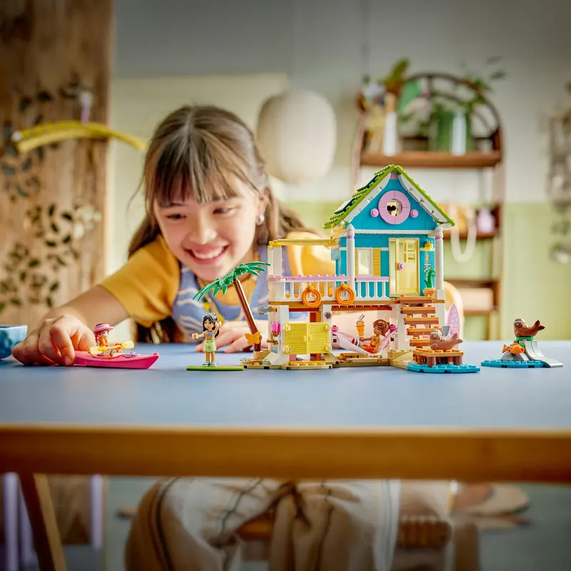 Lego® Friends Strandhuis Met Zeehonden - Bouwset Met 3 Minipoppetjes En 2 Zeehondenfiguren - 42699 2