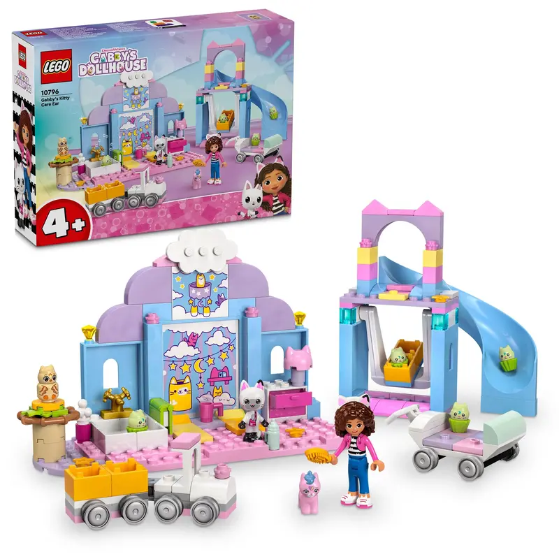 Lego Gabby's Kittendagverblijf 10796 Gabby's Dollhouse 1
