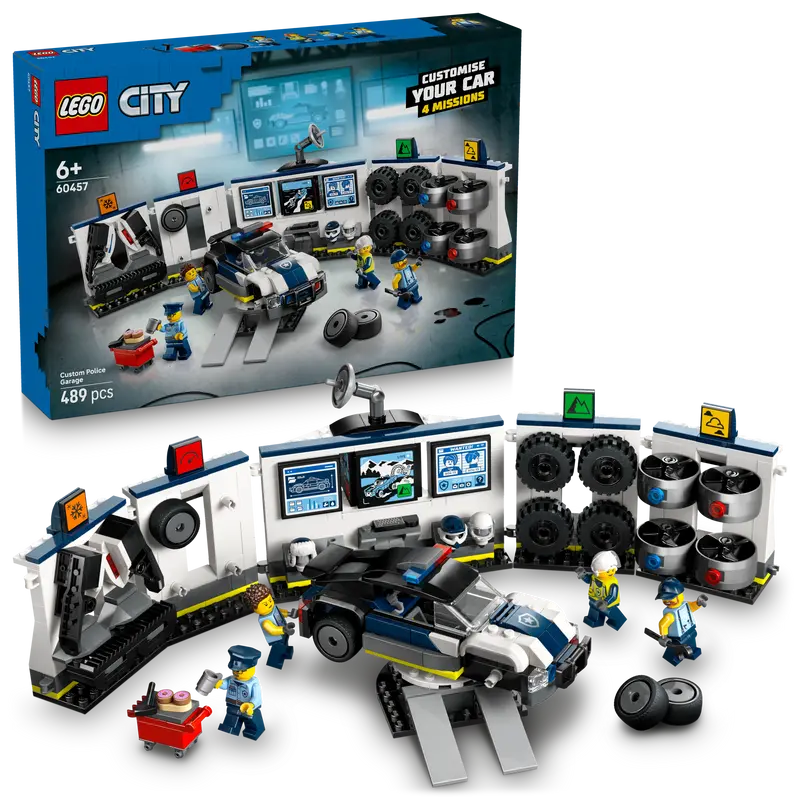 Lego Garage Voor Politie Auto's 60457 City 1