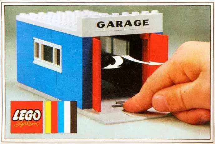 Lego Garage With Automatic Doors 348 Legoland 1