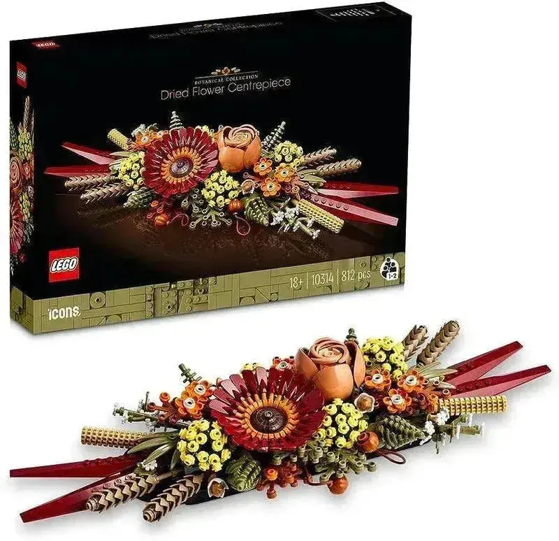 Lego Gedroogde Bloemen Tafelstuk 10314 Icons 1