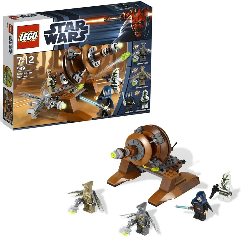 Lego Geonosian Cannon 9491 Starwars 1