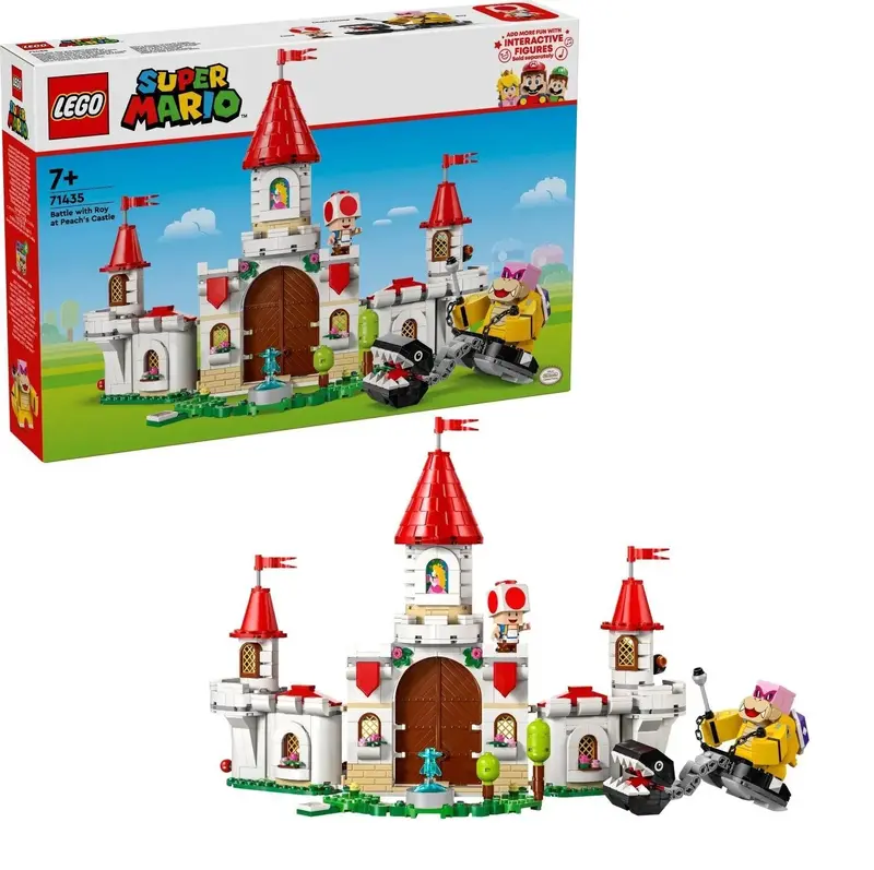 Lego Gevecht Met Roy Bij Peach' Kasteel 71435 Supermario 1
