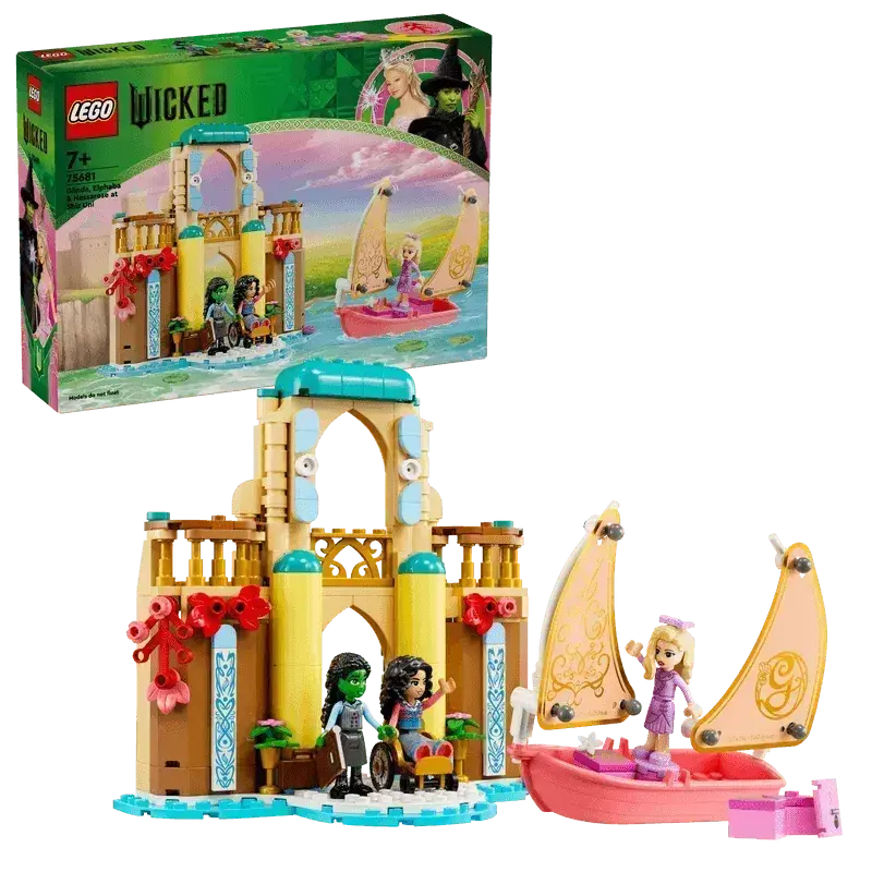 Lego Glinda, Elphaba & Nessarose At Shiz Uni 75681 Wicked 1