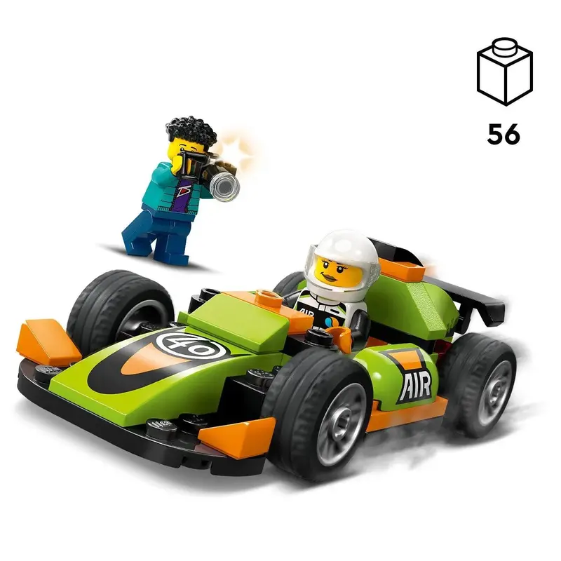 Lego Groene Race Wagen 60399 City 2
