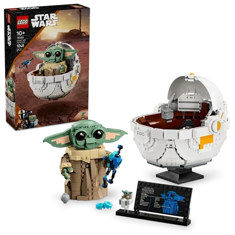 Lego Grogu Met Zweefkinderwagen 75403 Starwars 1