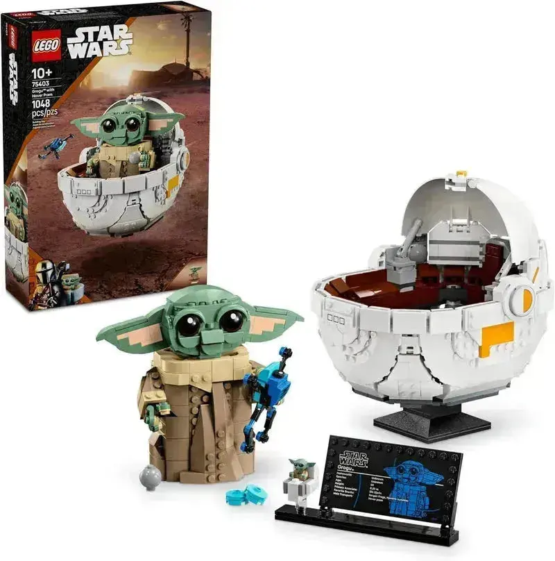 Lego Grogu With Hover Pram 75403 Starwars 1