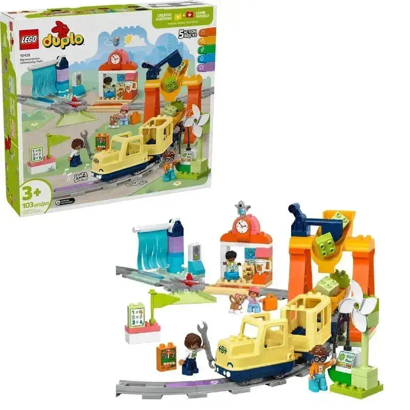 Lego Grote Interactieve Buurttrein 10428 Duplo 1