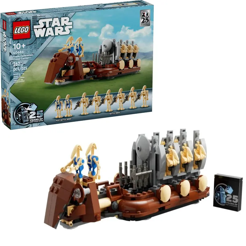 Lego Handelsfederatie Troepentransport 40686 Starwars 1