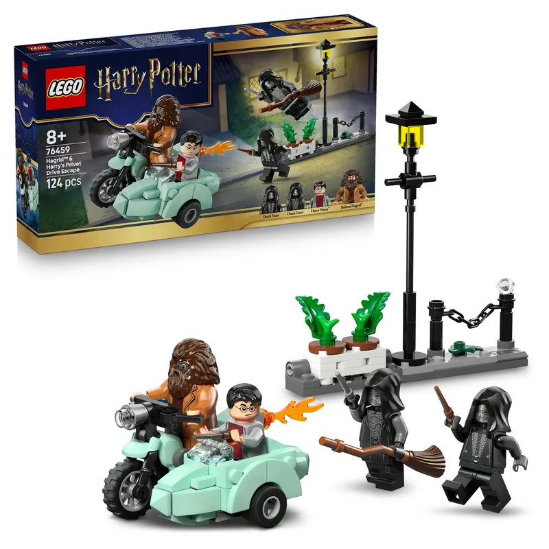 Lego Harry Potter Hagrid En Harry's Ligusterlaan Ontsnapping Bouwpakket Voor Kinderen 76459 1