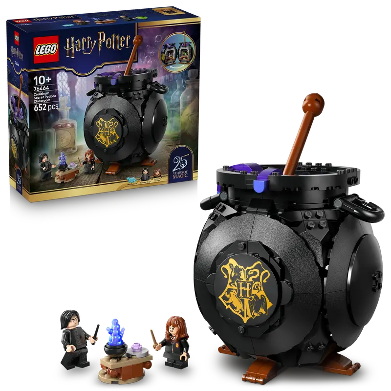 Lego Harry Potter Ketel Met Geheim Toverdrankenklaslokaal Bouwpakket Voor Kinderen 76464 1