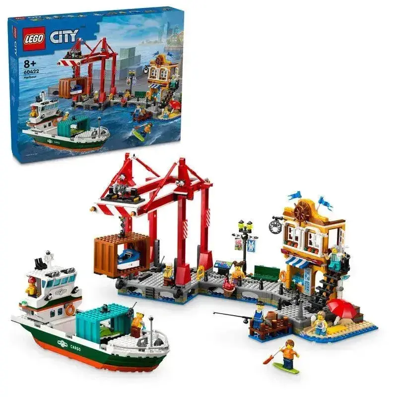 Lego Haven Met Vrachtschip 60422 City 1
