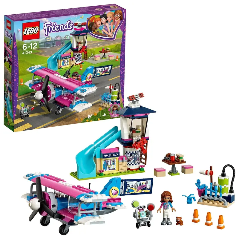 Lego Heartlake City Vliegtuigtour  41343 Friends 1