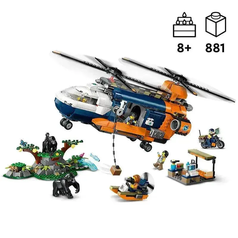 Lego Helicopter & Explorer Basis 60437 City 2
