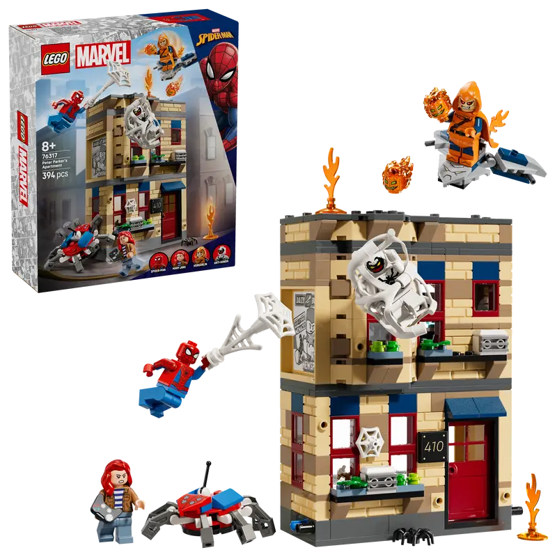 Lego Het Appartement Van Peter Parker 76317 Spiderman 1