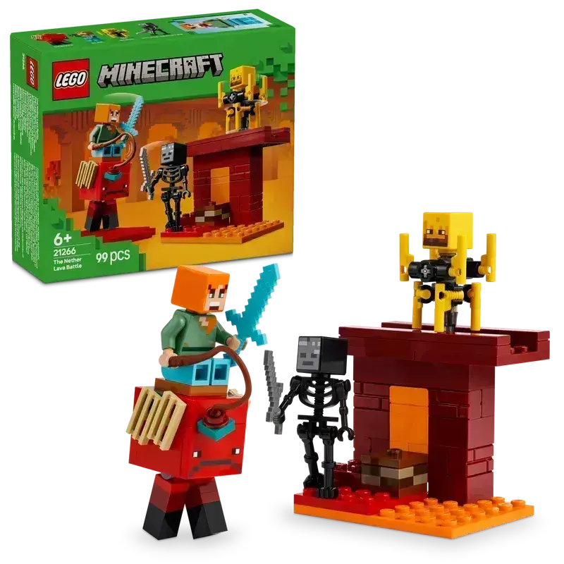 Lego Het Nether Lava Gevecht 21266 Ninjago 1