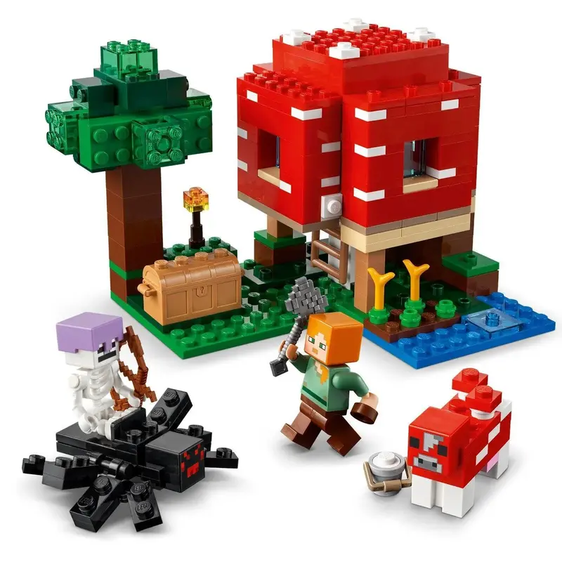 Lego Het Paddenstoelenhuis 21179 Minecraft 2