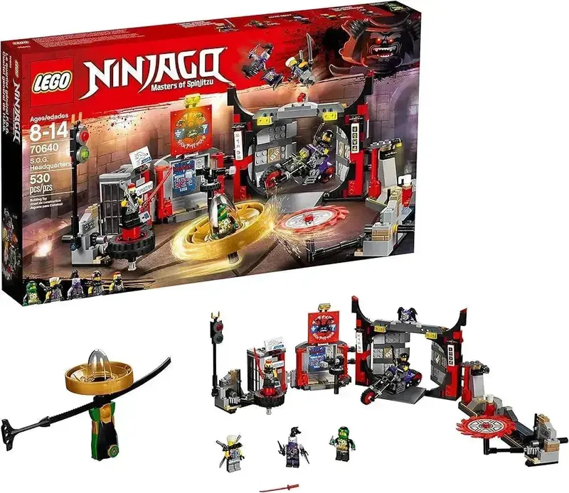 Lego Het S.O.G. Hoofdkantoor Met Lloyd En Andere Minifiguren 70640 Ninjago 1