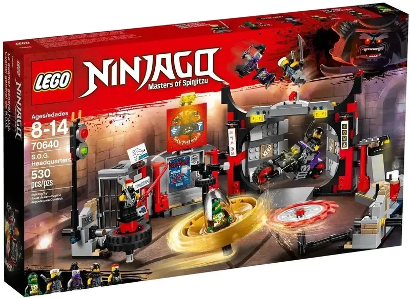 Lego Het S.O.G. Hoofdkantoor Met Lloyd En Andere Minifiguren 70640 Ninjago 2