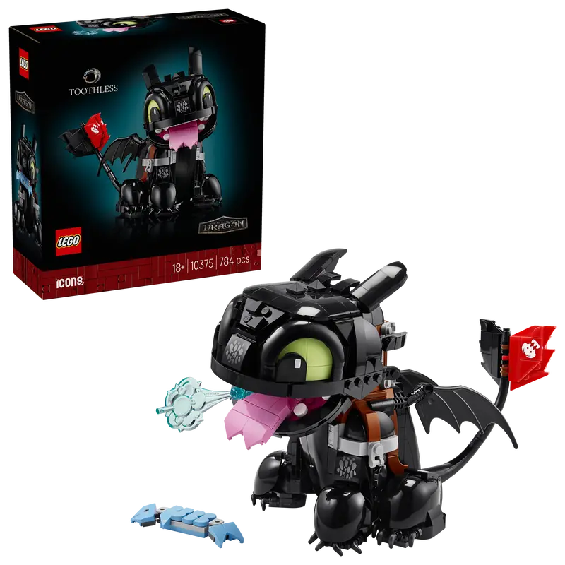 Lego Hoe Tem Je Een Draak: Tandloos 10375 Icons 1