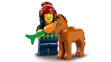 Lego Horse And Groom (1 Stuk) Minifguren Serie 22 71032-5 1