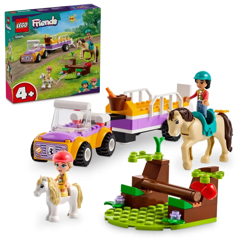 Lego Horse And Pony Trailer 42634 Friends 1