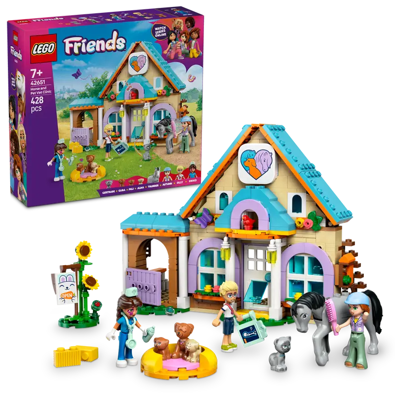 Lego Horses And Vet Clinic 42651 Friends 1