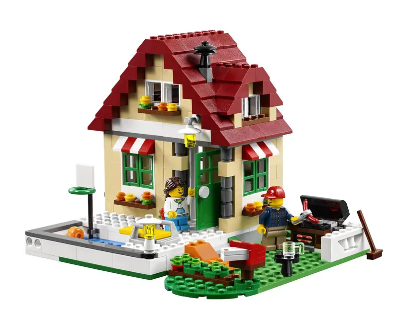 Lego Huis "Verandering Van Seizoenen" 31038 Creator 3-In-1 1