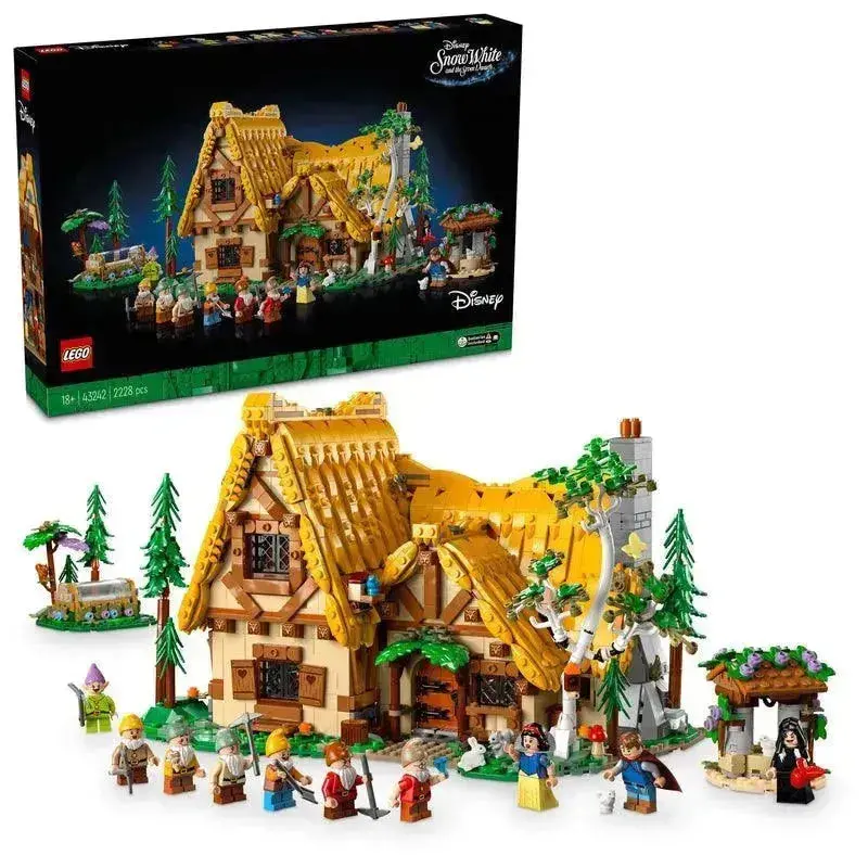 Lego Huisje Van Sneeuwwitje En De Zeven Dwergen 43242 Disney 1