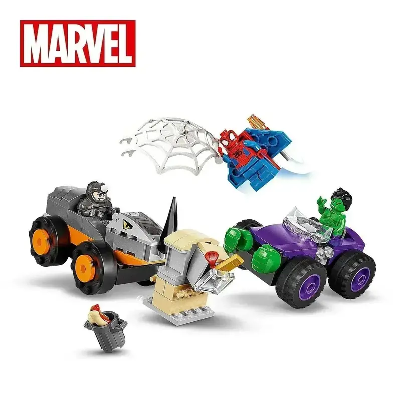 Lego Hulk Vs. Rhino Truck Showdown 10782 Spiderman 2