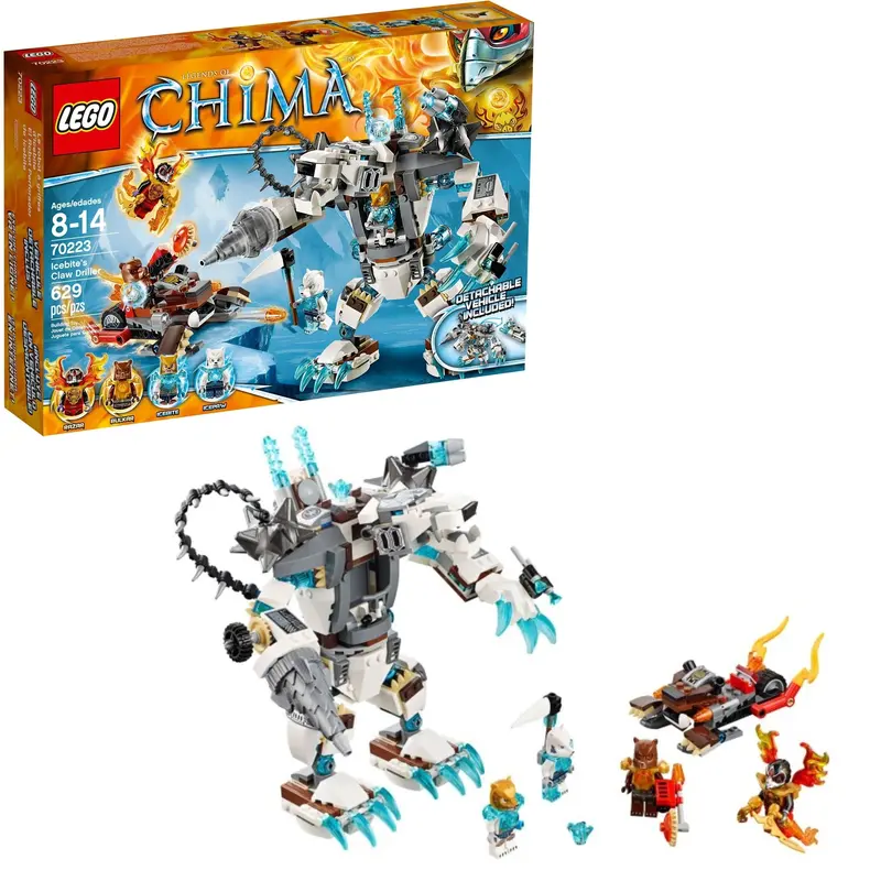 Lego Icebite's Claw Driller 70223 Chima 1