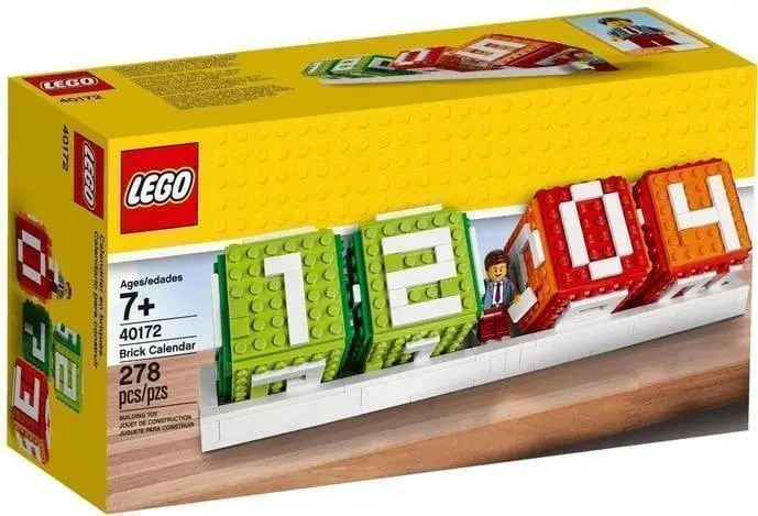 Lego Iconische Bouwsteen Kalender 40172 1