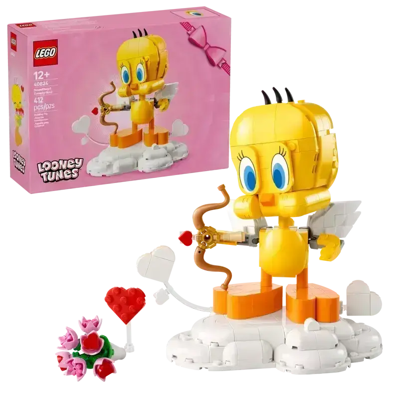 Lego Icons Lieve Tweety Looney Tunes Bouwpakket Voor Volwassenen 40824 1