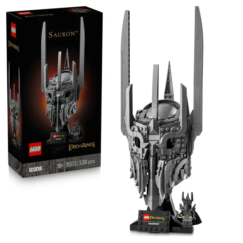 Lego Icons The Lord Of The Rings: De Helm Van Sauron – Woondecoratie Bouwpakket Voor Volwassenen – Incl. De Ene Ring En Verzamelbaar Poppetje – Cadeau Voor Filmliefhebbers, Mannen En Vrouwen – 11373 1
