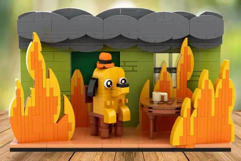 Lego Ideas This Is Fine 1